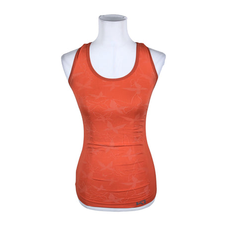 Unisex Kari Traa - Tricot tank top, size 36 - Orange ()