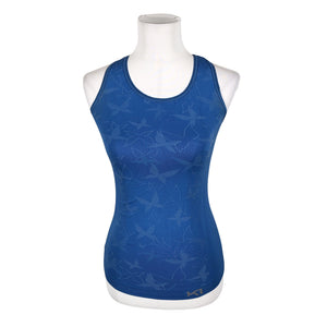 Unisex Kari Traa - Tricot tank top, size 34 - Blue (2)