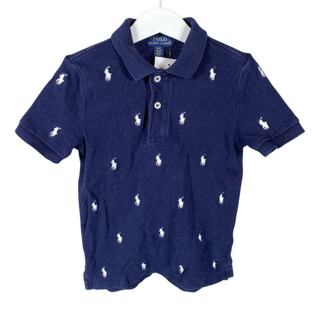 Unisex Polo Ralph Lauren - Polo shirt, size 104 - 110 - Blue ()