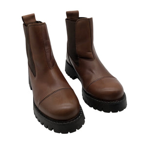Unisex Ten Points - Ankle boots, size 38 - Brown (3)