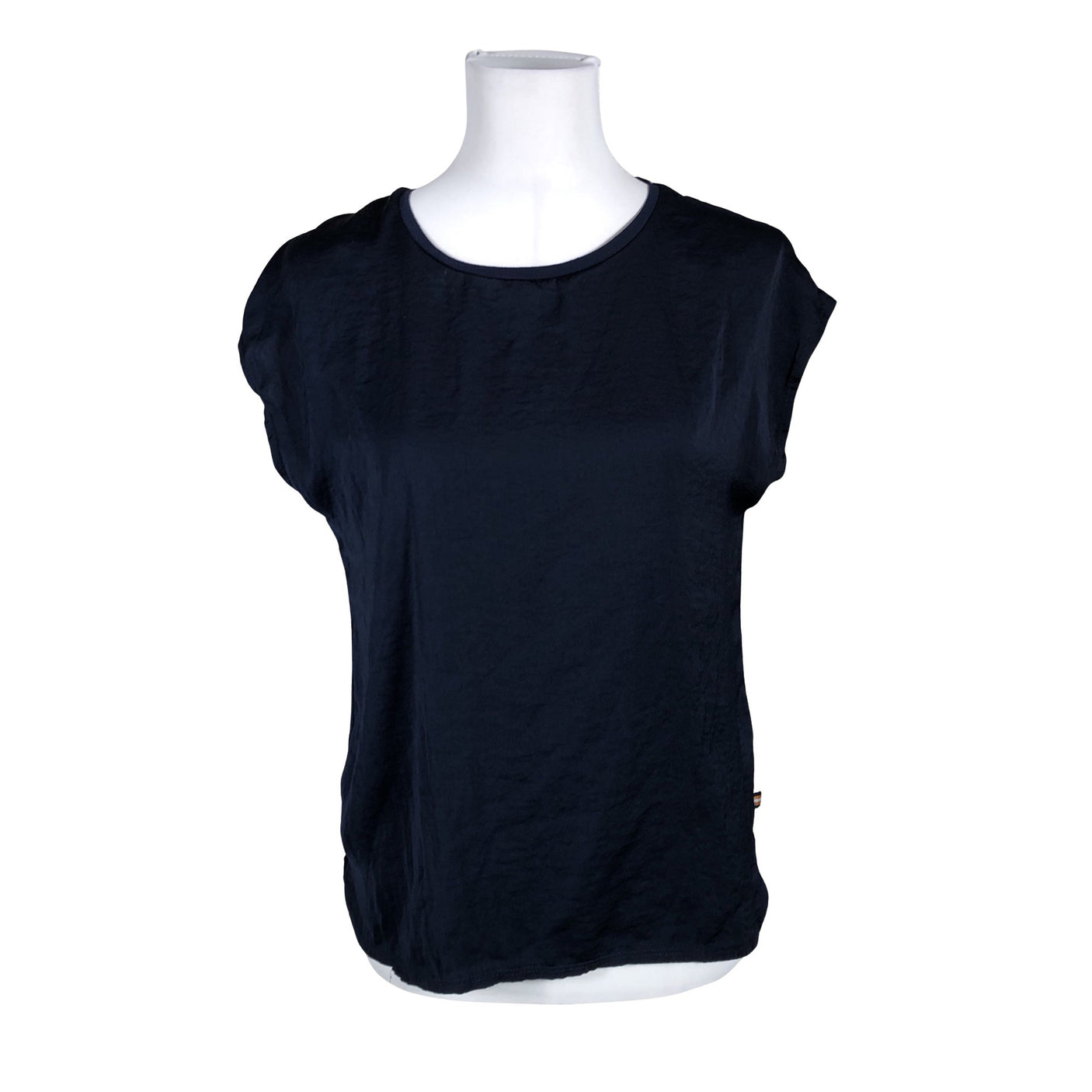 Unisex Lindex - Short-sleeved blouse, size 38 - Blue (1)