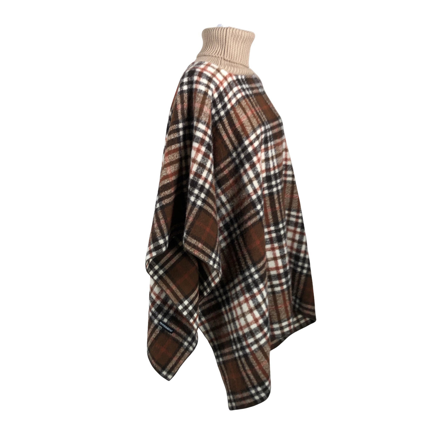 Unisex Reino&Aino - Poncho, size 38 - Brown (2)