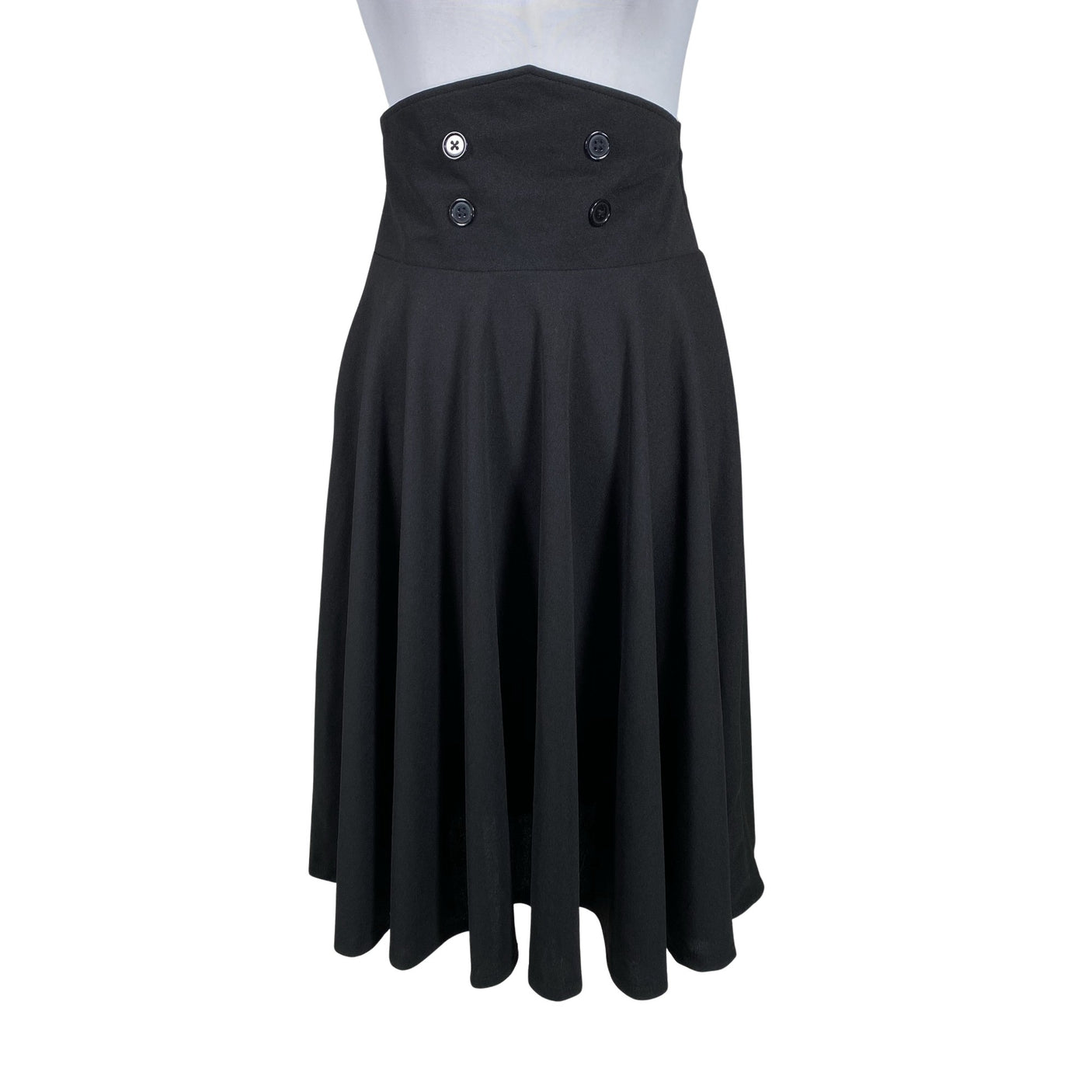 Unisex Belsira - Fabric skirt, size 36 - Black (1)