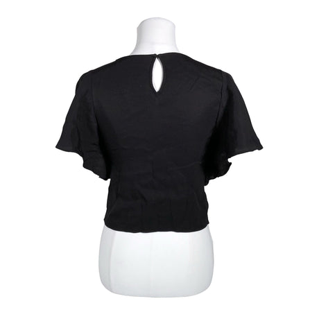 Unisex &Other Stories - Short-sleeved blouse, size 34 - Black (2)
