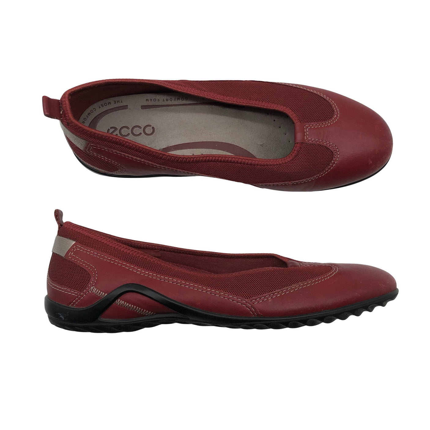 Unisex Ecco - Ballerinas, size 38 - Red (1)