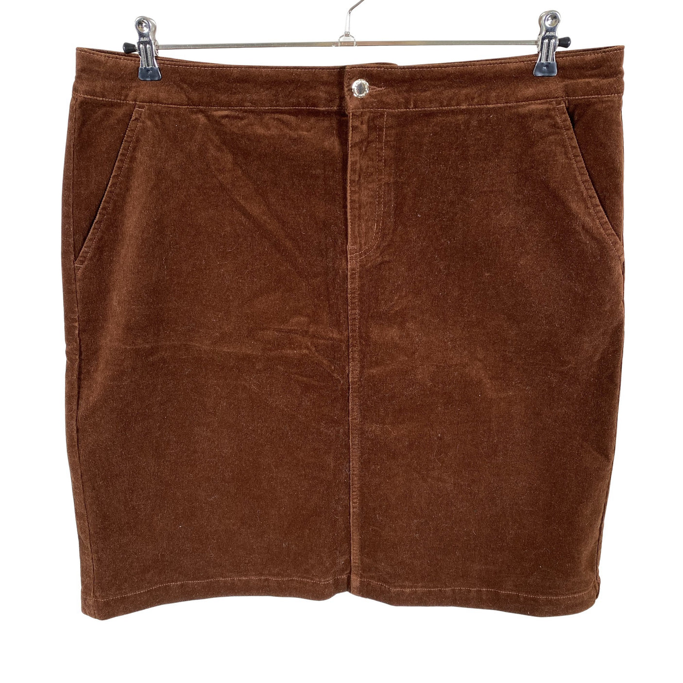 Unisex Noom - Fabric skirt, size 46 - Brown (1)