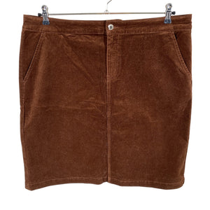 Unisex Noom - Fabric skirt, size 46 - Brown (1)