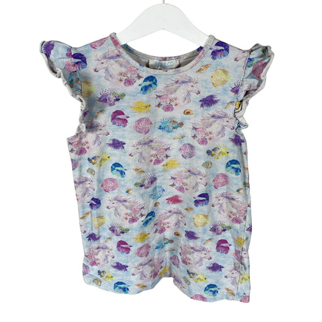 Unisex Pop & Co Helsinki - Tricot tank top, size 134 - 140 - Gray ()