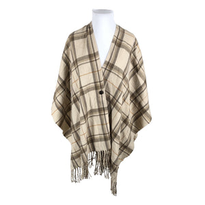 Unisex Holly & Whyte by Lindex - Poncho, size 40 - Beige (1)