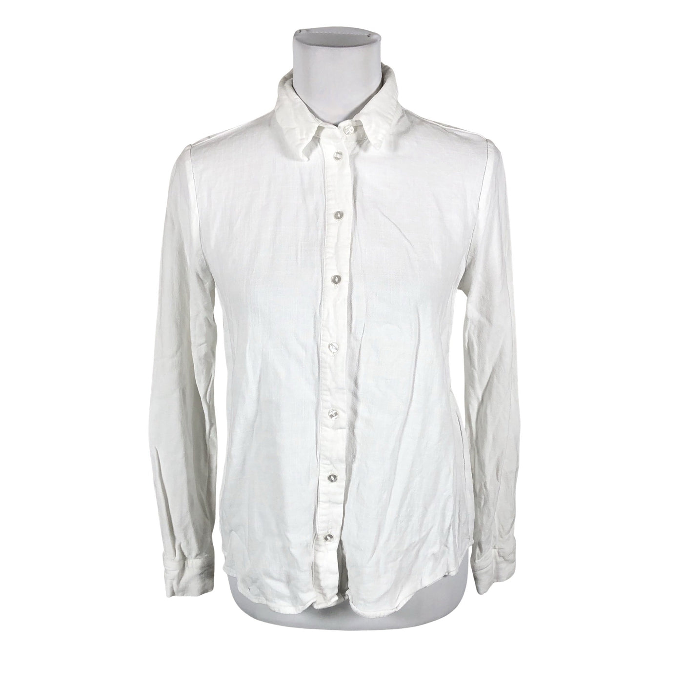 Unisex Selected - Collared shirt, size 36 - White (1)