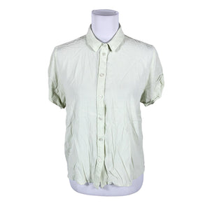 Unisex Samsoe&Samsoe - Short-sleeved blouse, size 40 - Green (1)