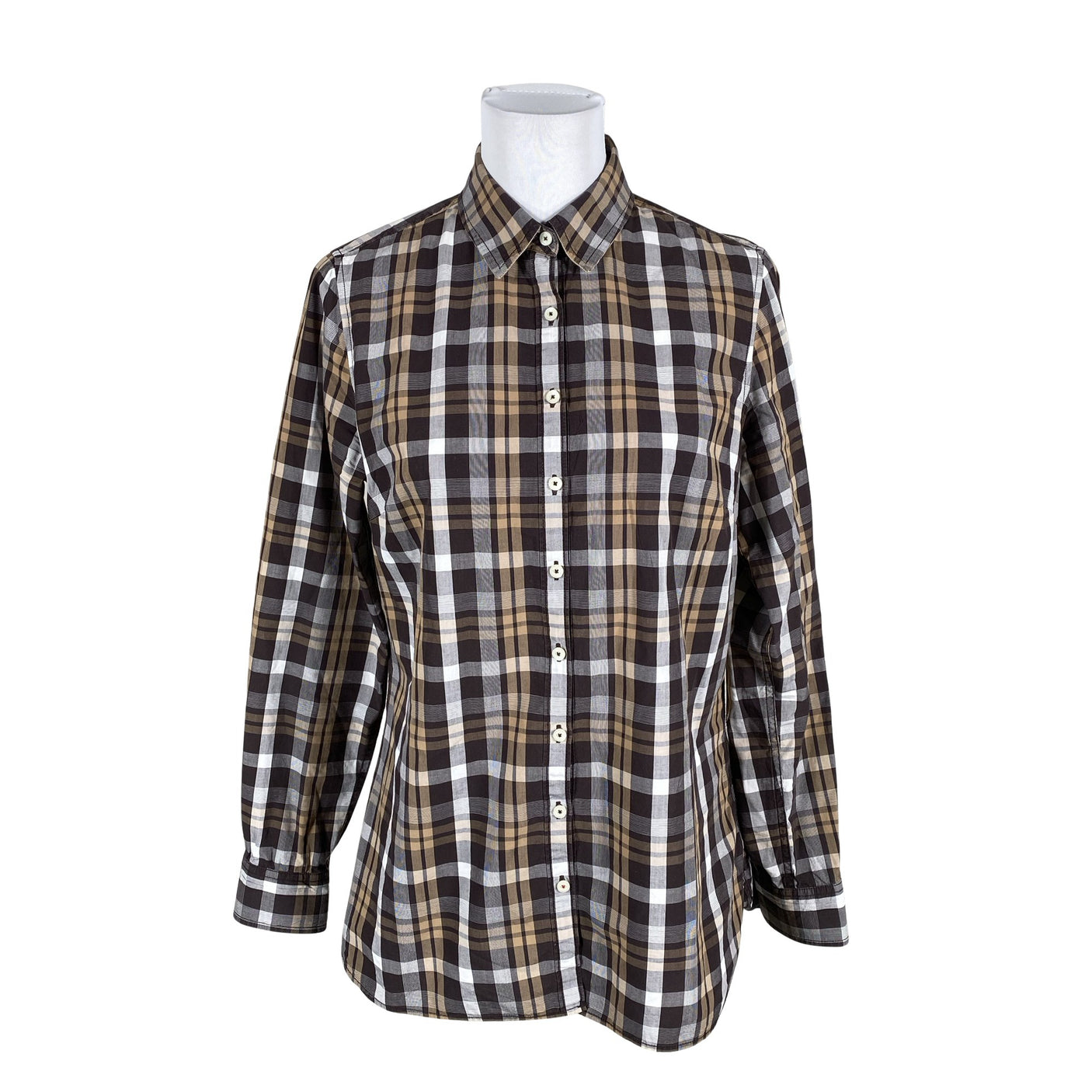 Unisex Tommy Hilfiger - Collared shirt, size 36 - Brown (1)