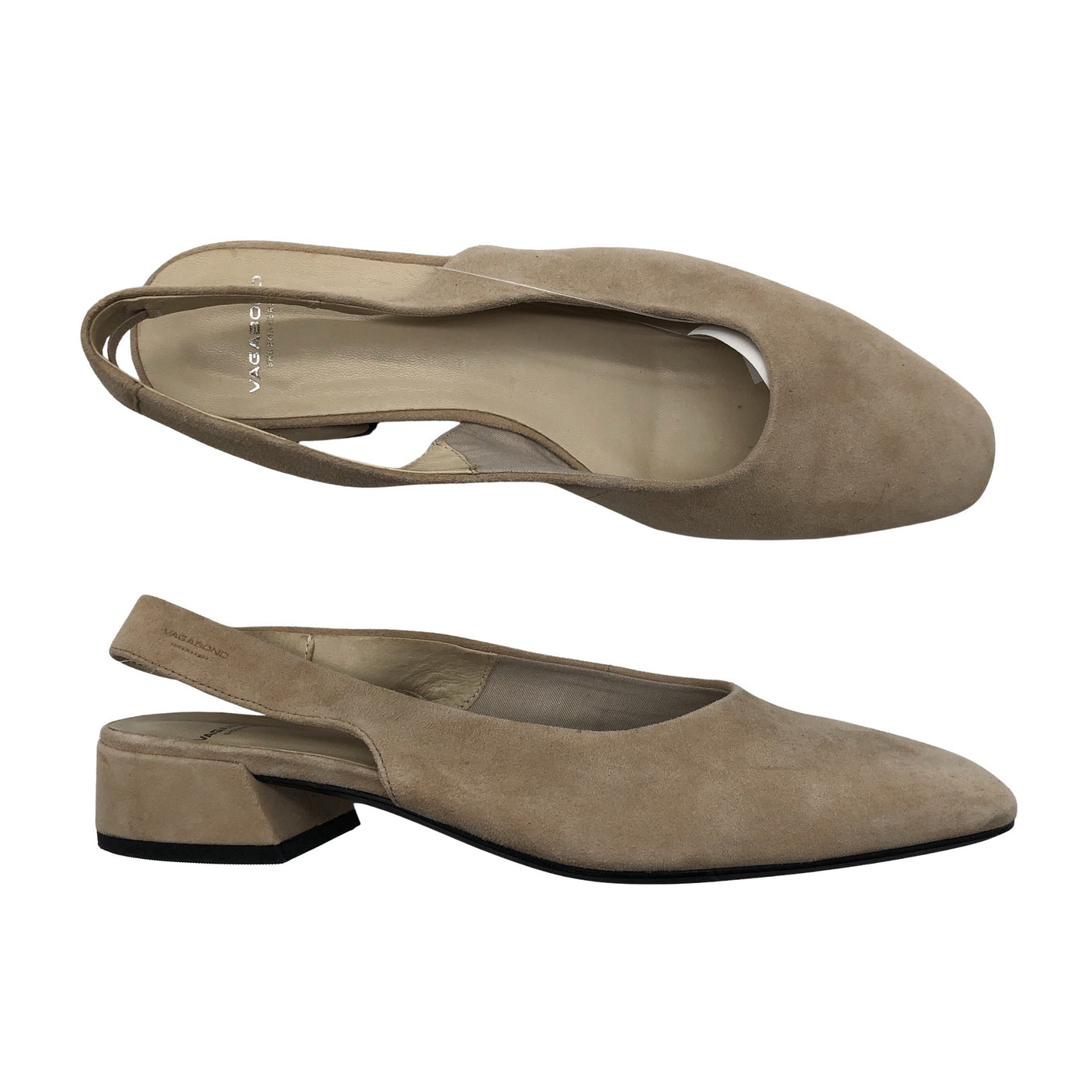 Unisex Vagabond - High heels, size 39 - Beige (1)