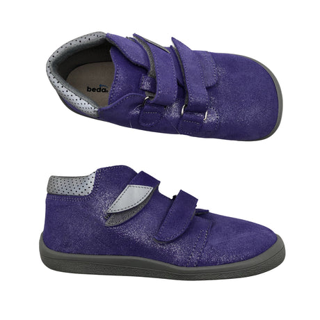 Unisex Beda - Casual sneakers, size 34 - Violet (2)