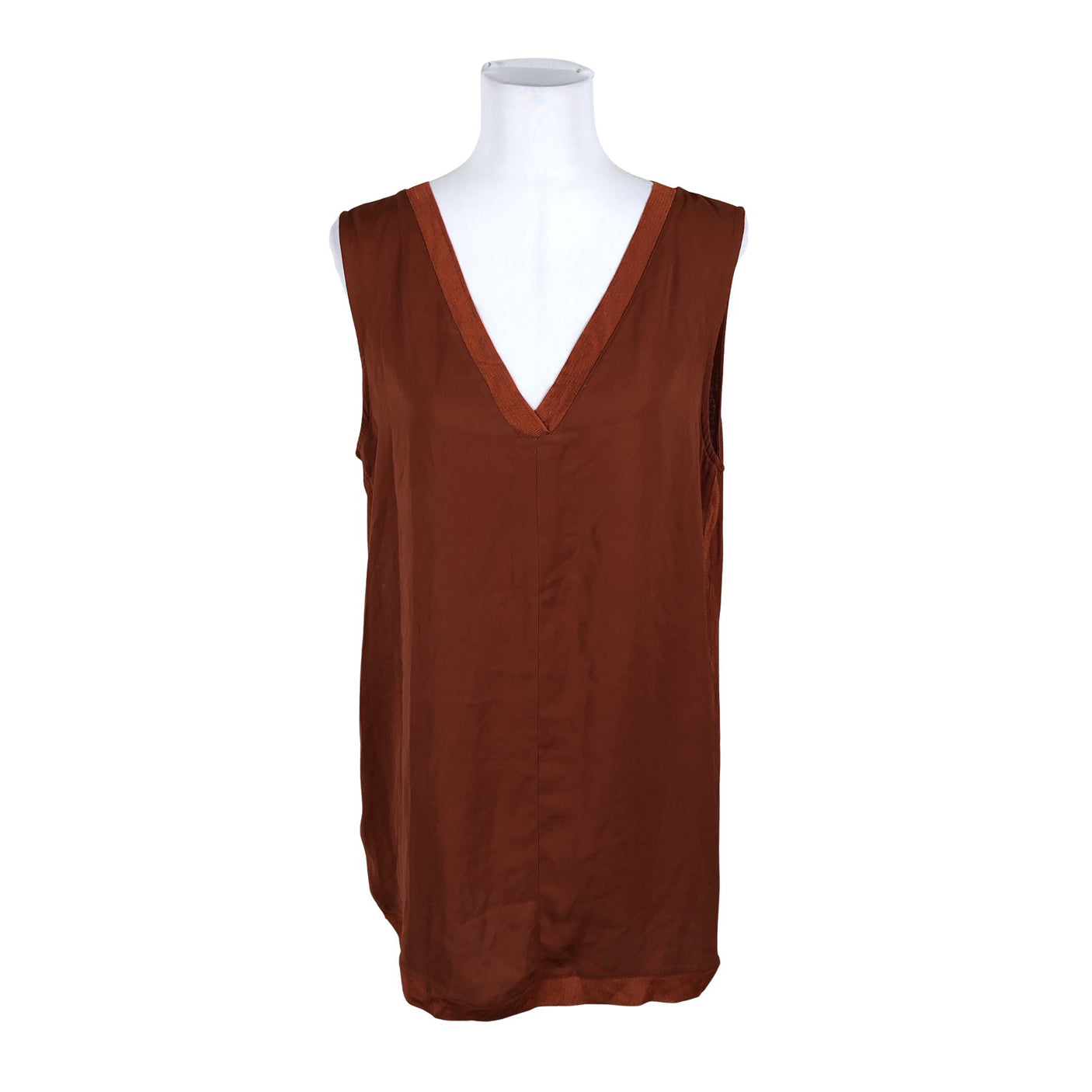 Unisex Lindex - Top, size 44 - Brown (1)
