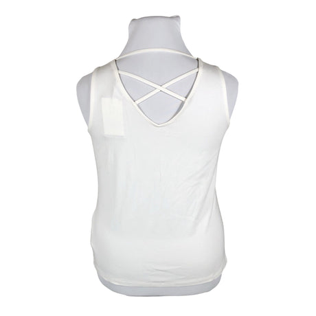 Unisex Taifun - Tricot tank top, size 42 - Natural white (2)