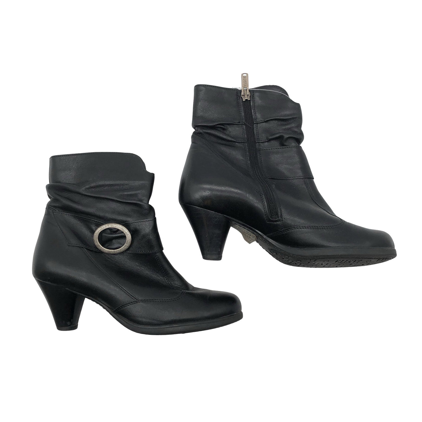 Unisex Janita - Ankle boots, size 37 - Black (2)
