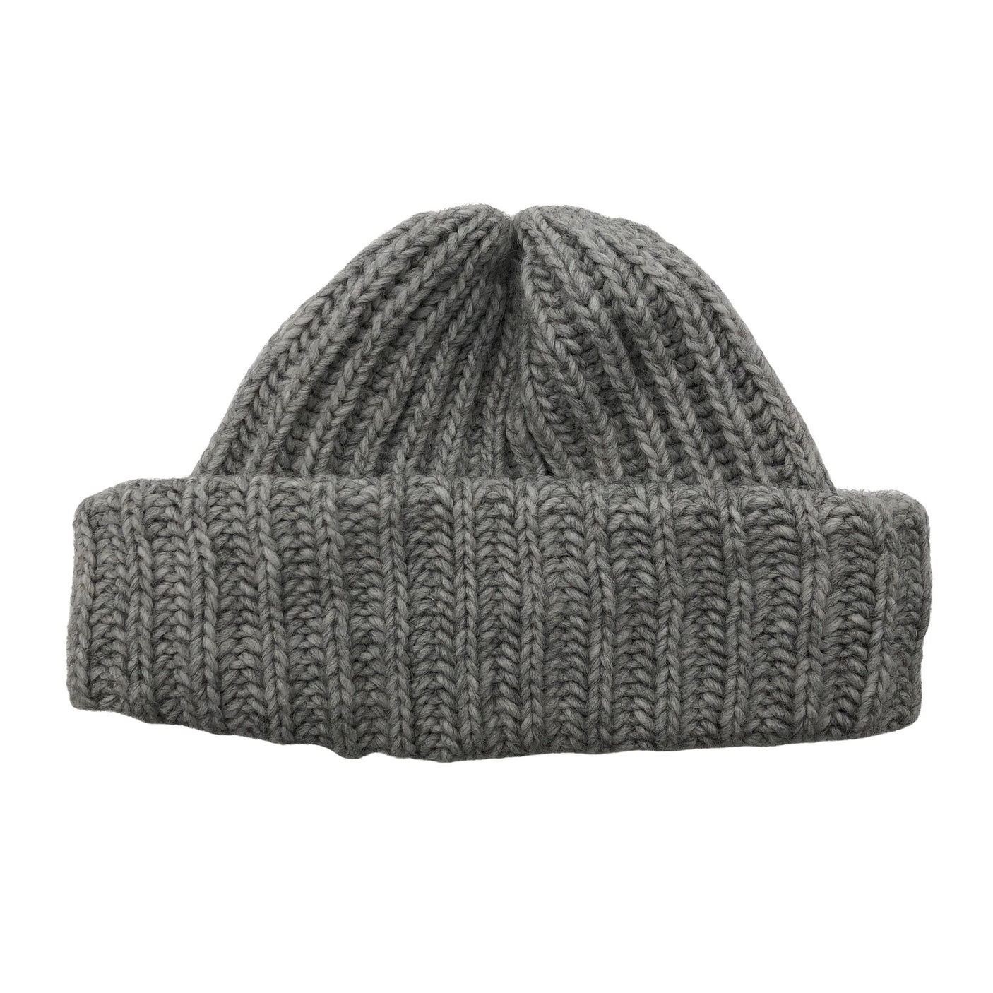 Unisex Handmade - Winter beanie, size 58 - 60 cm - Gray (2)