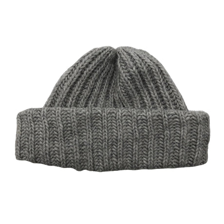 Unisex Handmade - Winter beanie, size 58 - 60 cm - Gray (2)