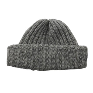 Unisex Handmade - Winter beanie, size 58 - 60 cm - Gray (1)