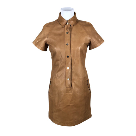 Unisex Massimo Dutti - Dress, size 38 - Brown ()