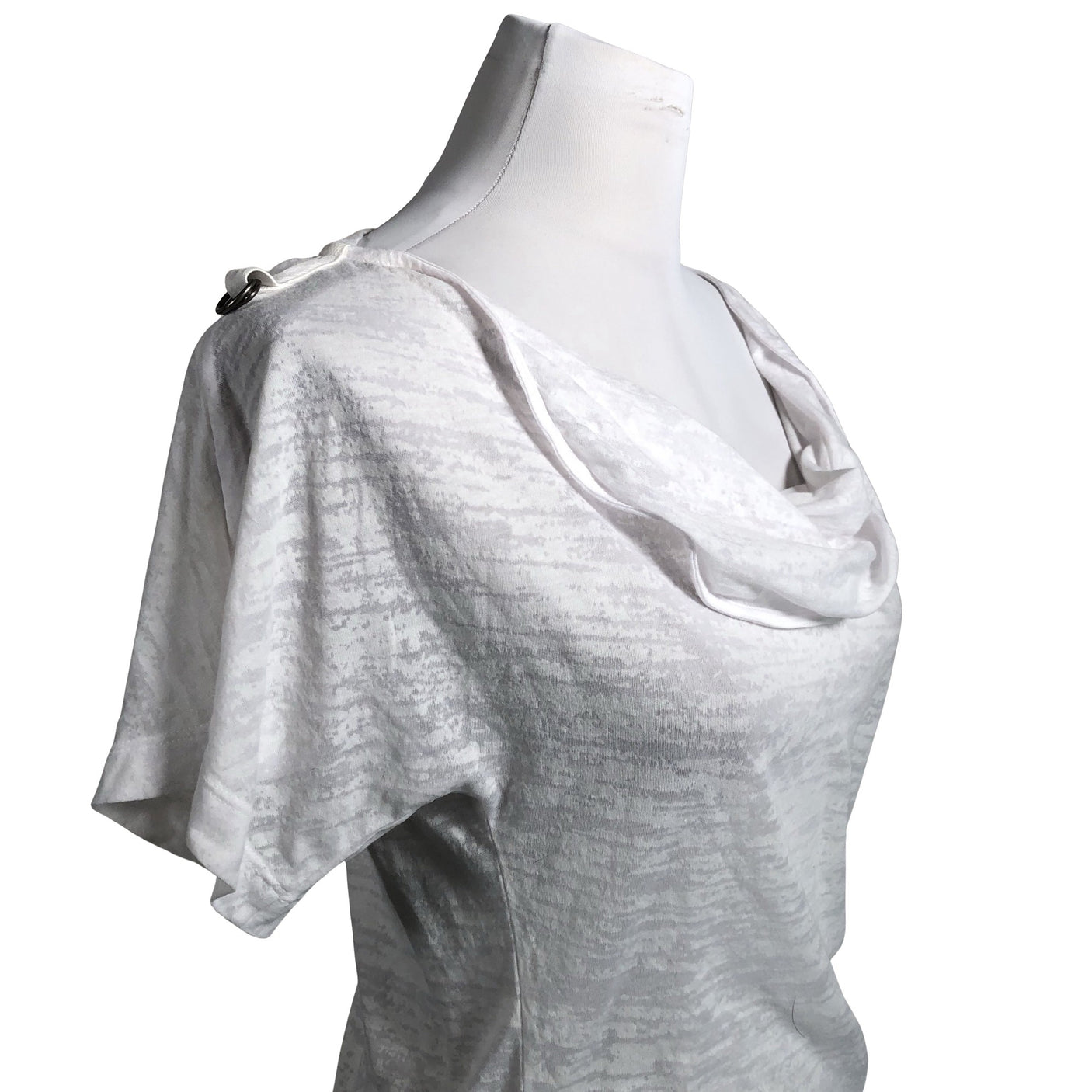 Unisex Armani Exchange - Tricot tunic, size 38 - White (2)