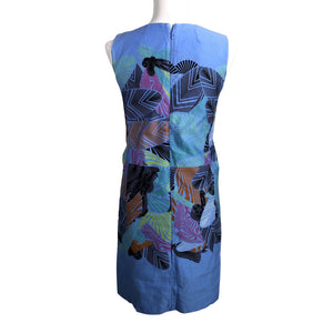 Unisex Marimekko - Sheath dress, size 36 - Light blue (2)