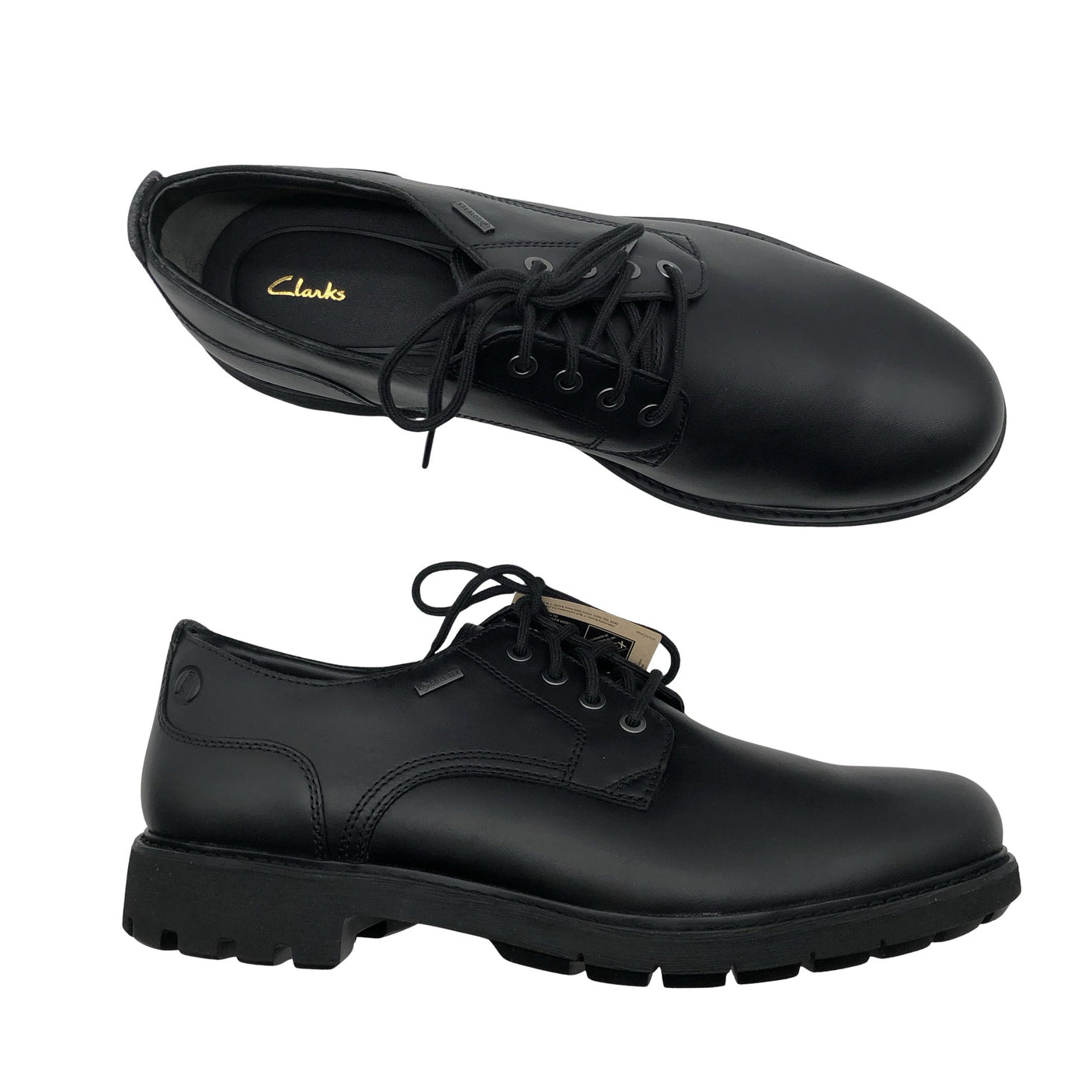 Unisex Clarks - Walking shoes, size S - Black (1)