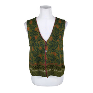 Unisex Gudrun Sjöden - Knit vest, size 40 - Orange (2)