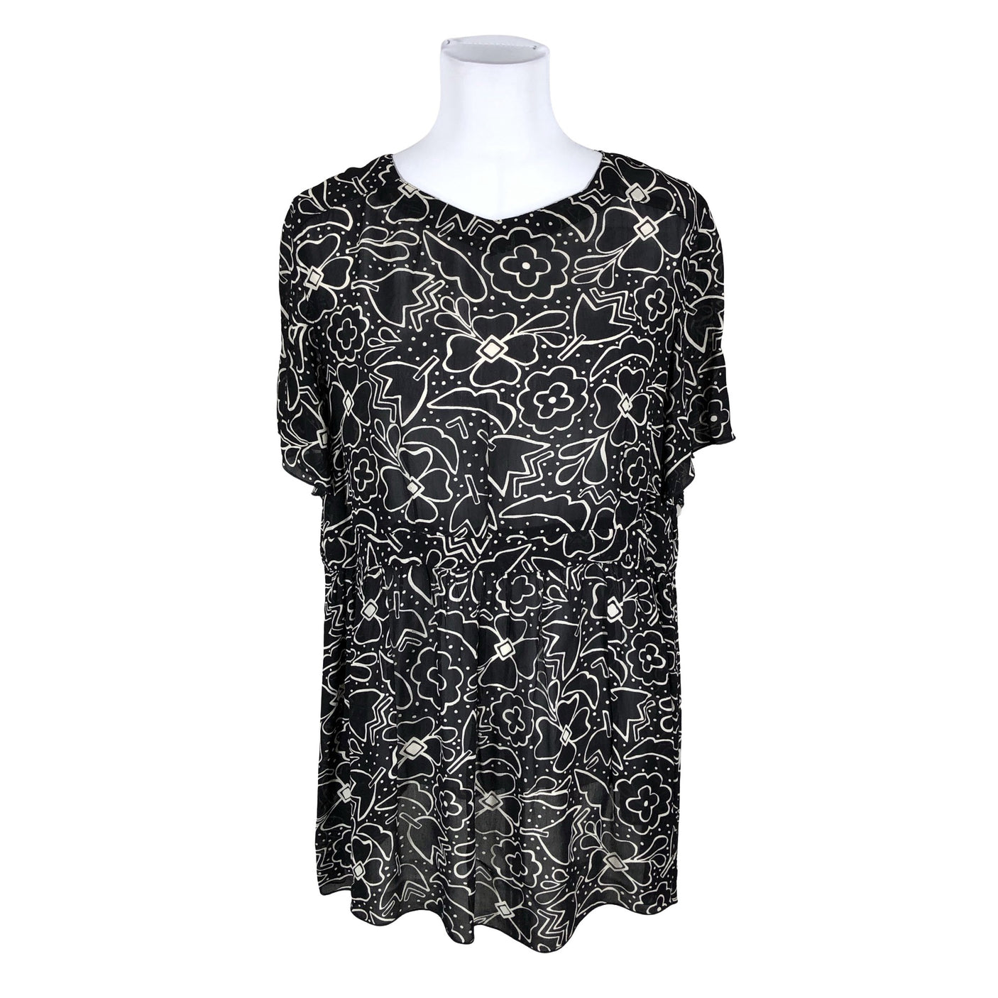 Unisex Gudrun Sjöden - Short-sleeved blouse, size 40 - Black (2)