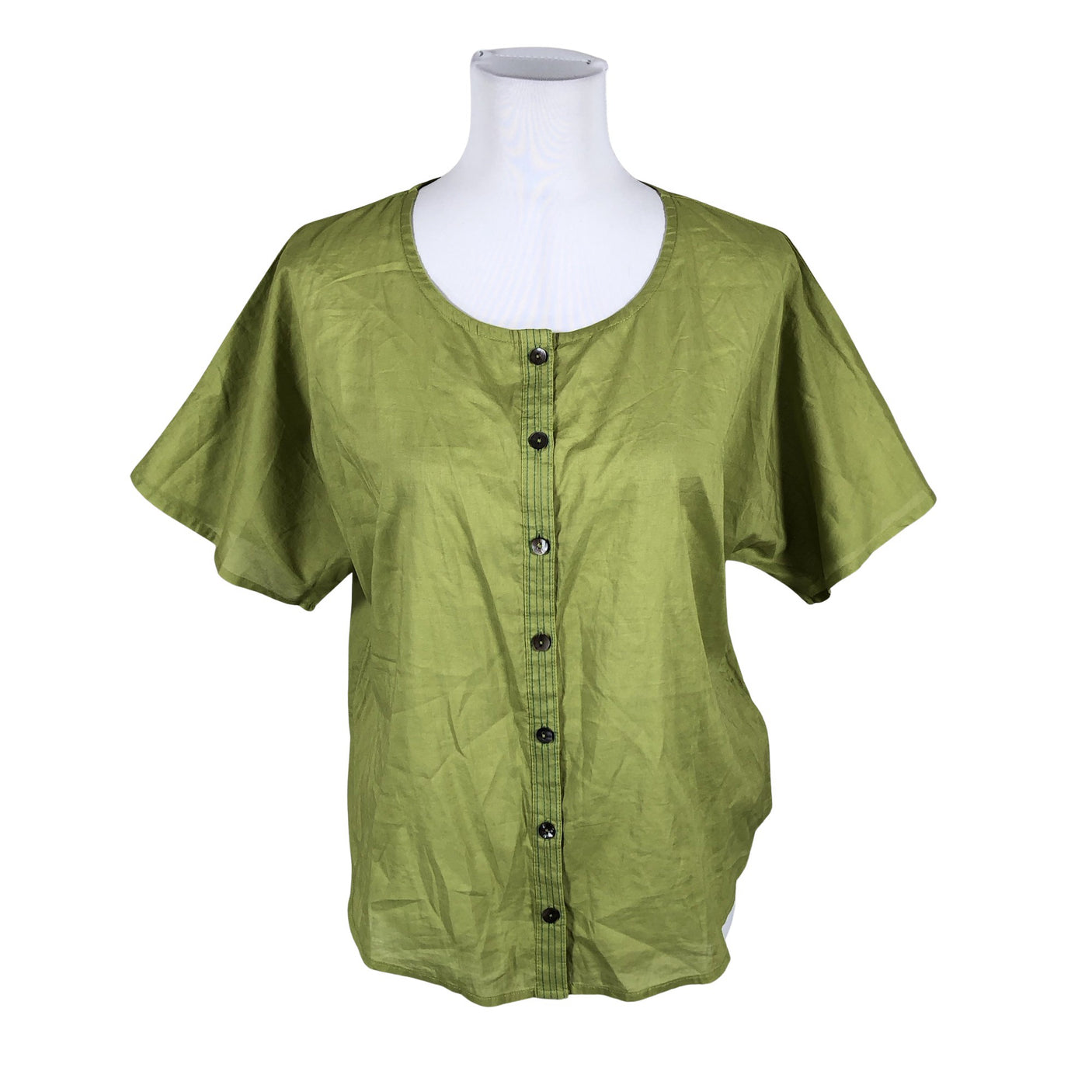 Unisex Gudrun Sjöden - Short-sleeved blouse, size 40 - Green (1)