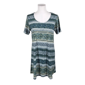 Unisex Sherpa - Tricot dress, size 40 - Turquoise (2)