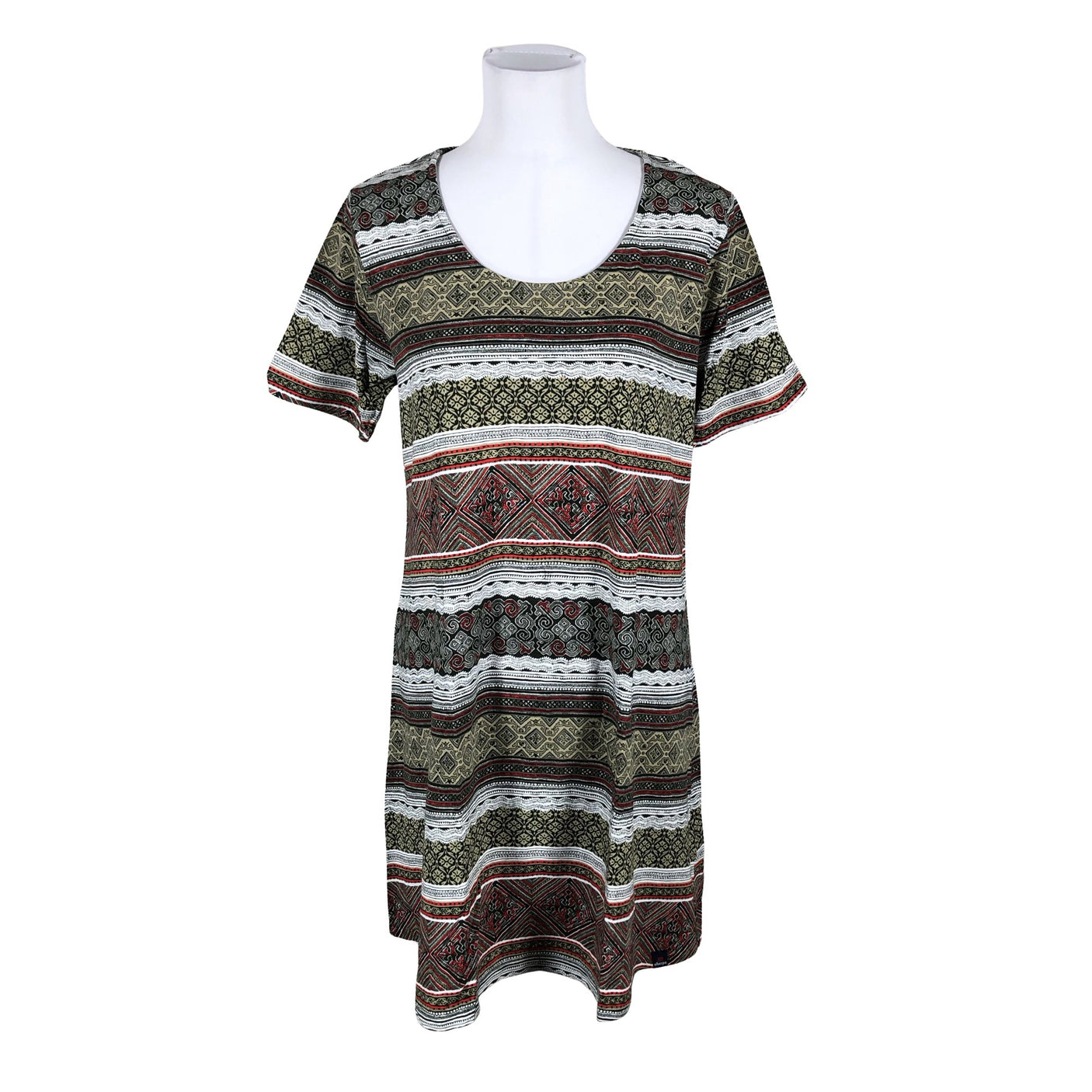 Unisex Sherpa - Tricot dress, size 40 - Green (2)