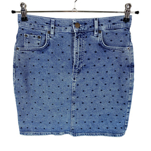 Unisex &Other Stories - Denim skirt, size 36 - Blue (1)