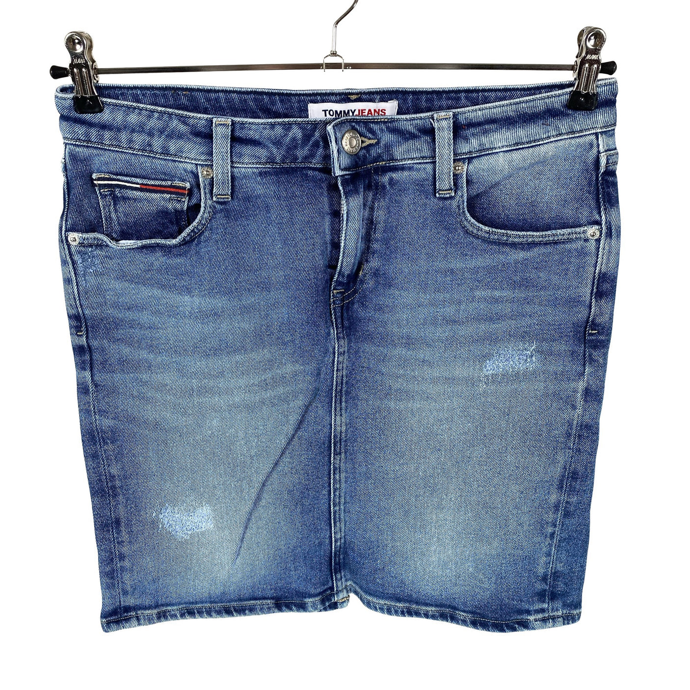 Unisex Tommy Jeans (Tommy Hilfiger) - Denim skirt, size W27 - Blue (1)
