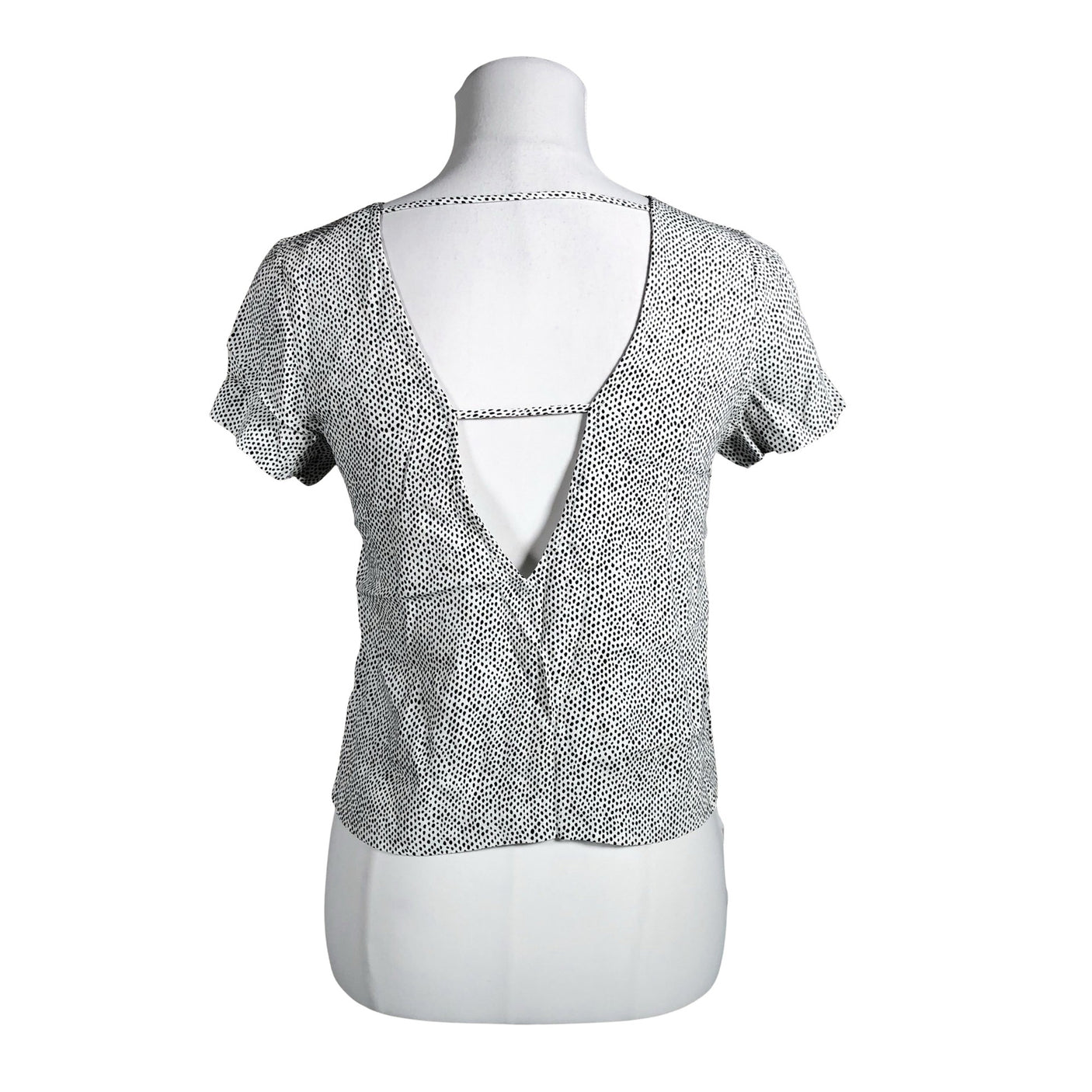 Unisex &Other Stories - Short-sleeved blouse, size 34 - White (2)