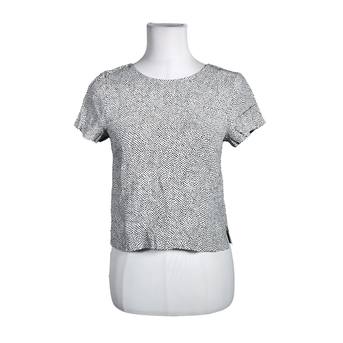 Unisex &Other Stories - Short-sleeved blouse, size 34 - White (1)