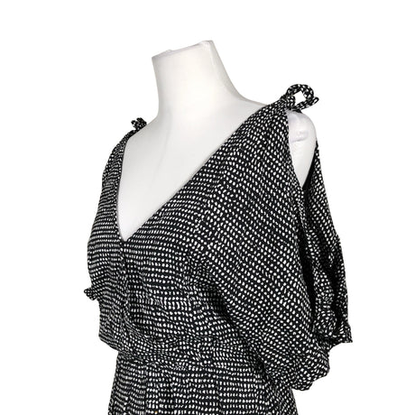 Unisex &Other Stories - Schiffon dress, size 38 - Black (2)