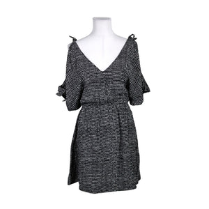 Unisex &Other Stories - Schiffon dress, size 38 - Black (1)