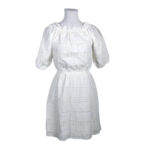 Unisex Twist&Tango - Schiffon dress, size 36 - Natural white (1)