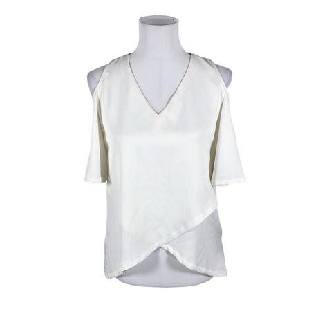 Unisex Vince Otto - Short-sleeved blouse, size 36 - White (2)
