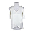 Unisex Vince Otto - Short-sleeved blouse, size 36 - White ()