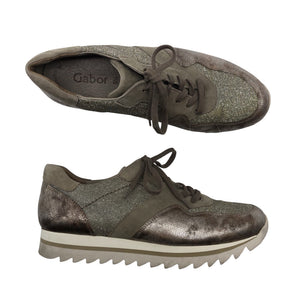 Unisex Gabor - Casual sneakers, size 38 - Brown (1)