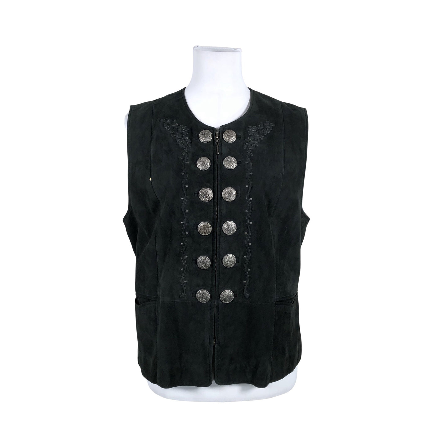 Unisex Julius Lang - Vest, size 40 - Gray (1)