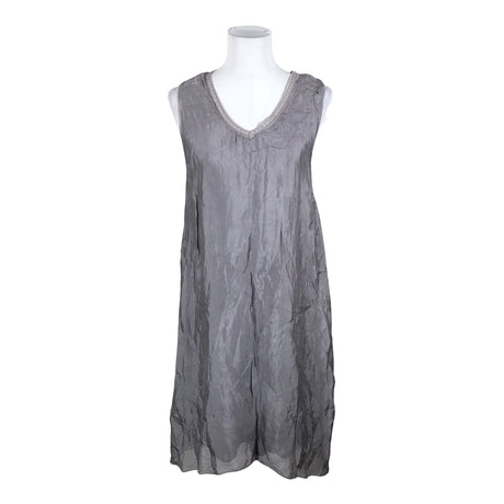 Unisex Anna Justper - Schiffon dress, size 40 - Gray (2)