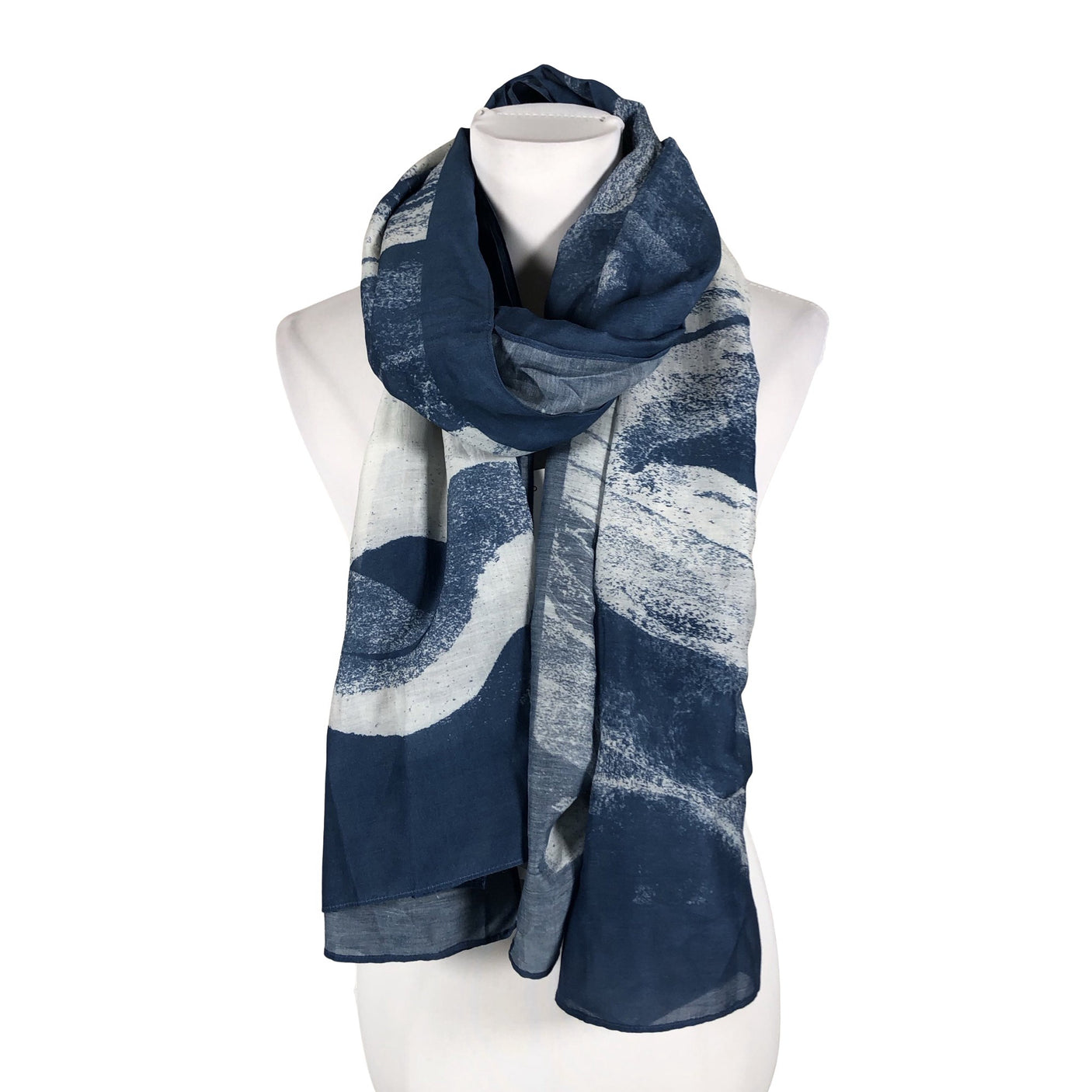 Unisex Voglia - Scarf, size Ei kokoa - Blue (1)