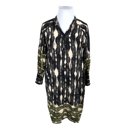 Unisex Marta - Schiffon dress, size 42 - Black ()