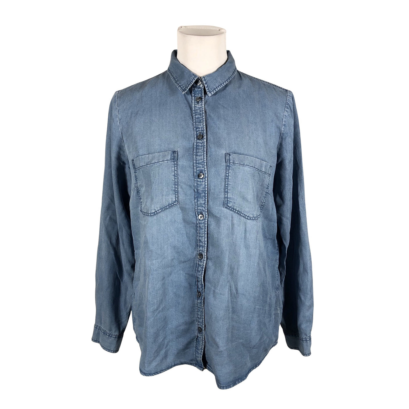 Unisex Tom Tailor - Denim shirt, size 38 - Blue (1)