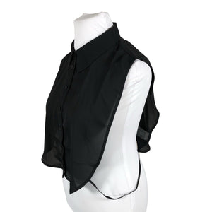 Unisex Zizzi - Short-sleeved blouse, size 50 - Black (3)