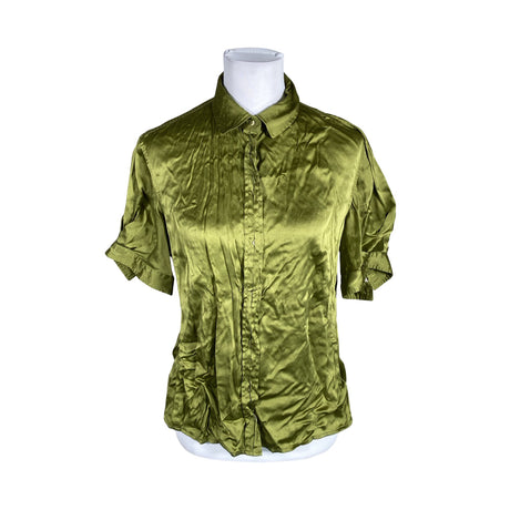 Unisex Hugo Boss - Short-sleeved blouse, size 40 - Green ()